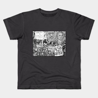 black lives matter classic art Kids T-Shirt